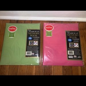 New two photo album memory books page pink green gift digital print collection